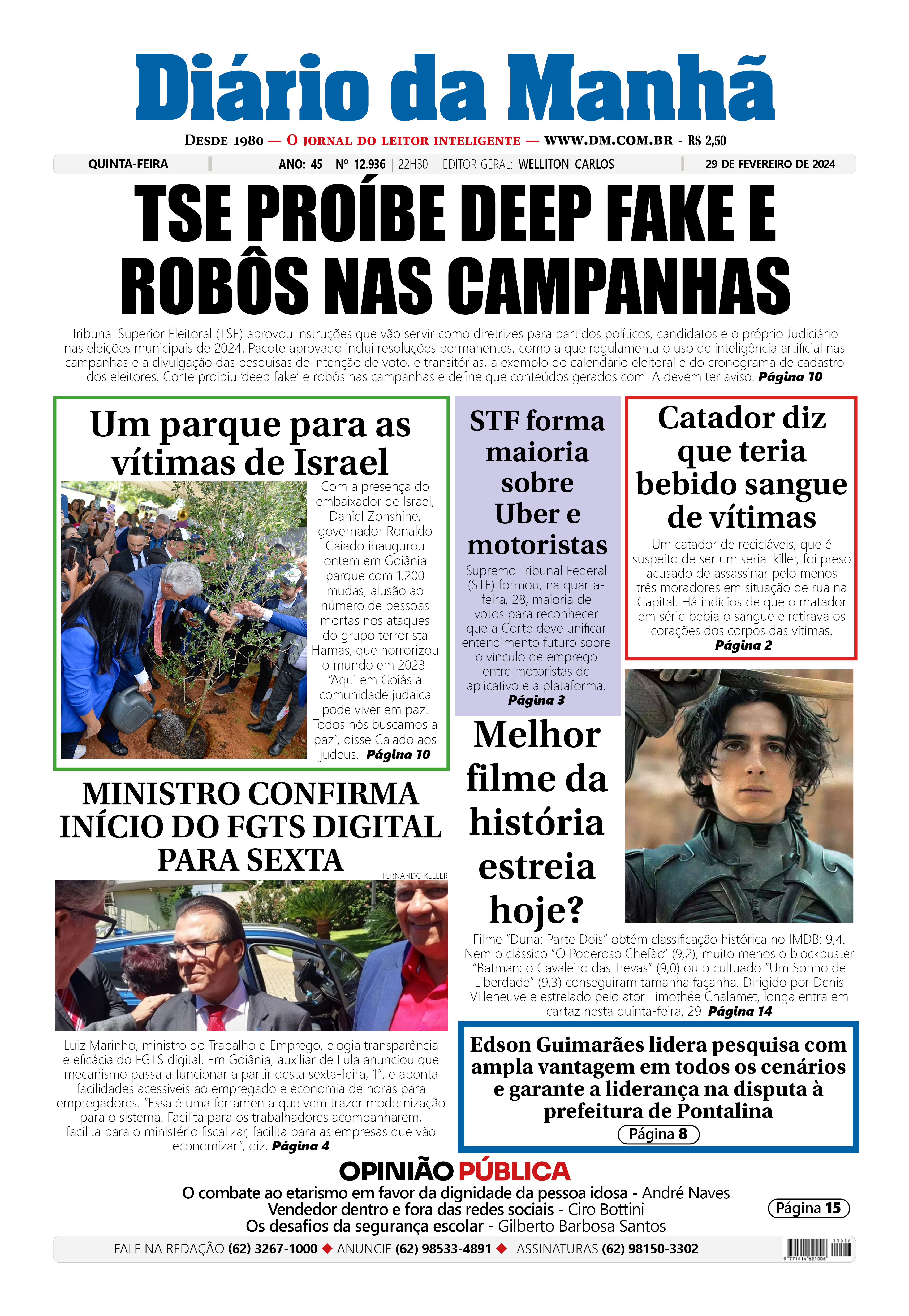 Edição EDIÇÃO2024-02-29